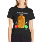 Chicken Nugget Is Calling  Breathable T-Shirt