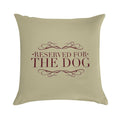 Dogs Cushion Soft Reinforced Edging Throw Pillow