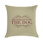 Dogs Cushion Soft Reinforced Edging Throw Pillow