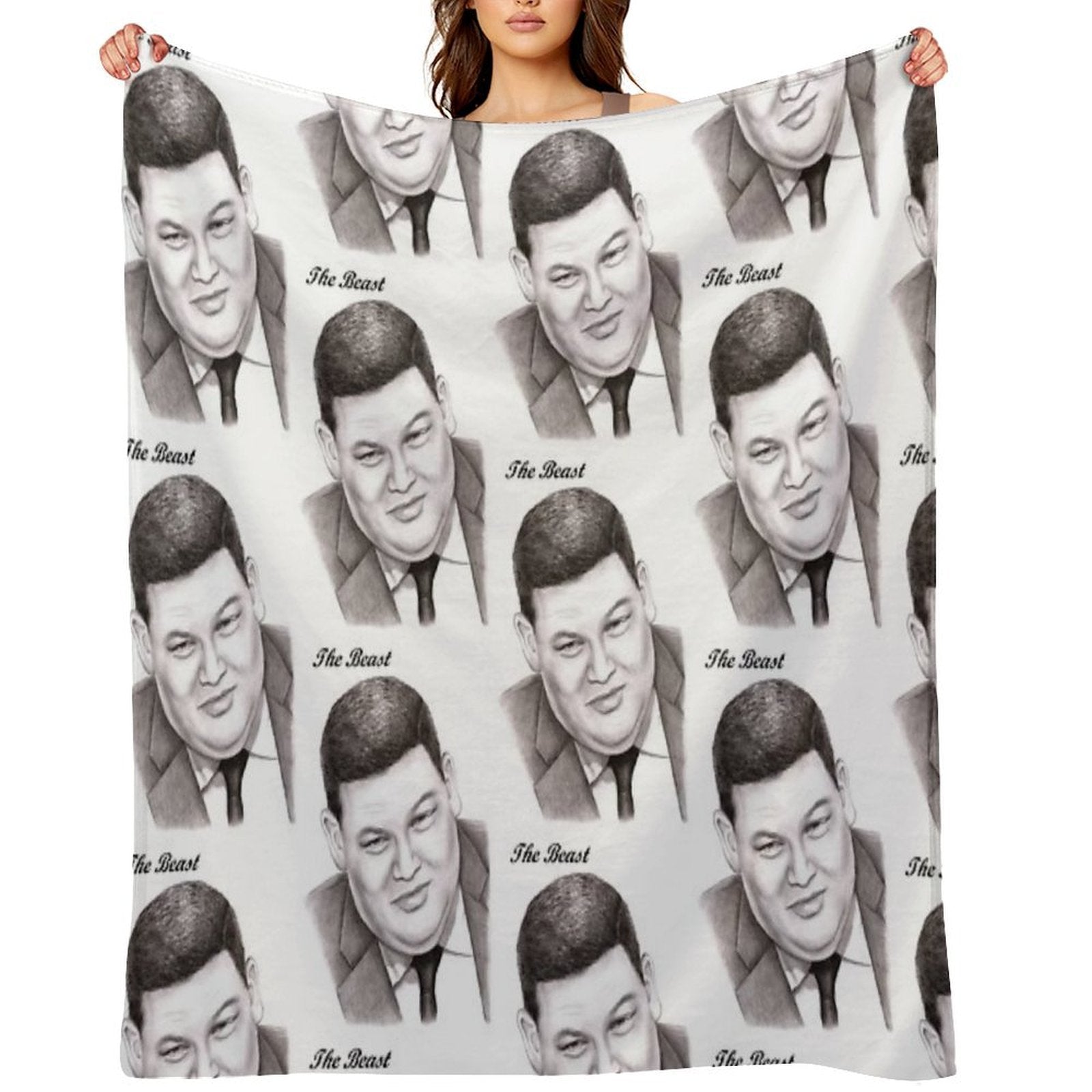 The Beast Wrinkle-free Throw Blanket