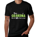 On That Course Golf Grandma Of A Golf Player Grandmother  Slim-fit Cut T-Shirt