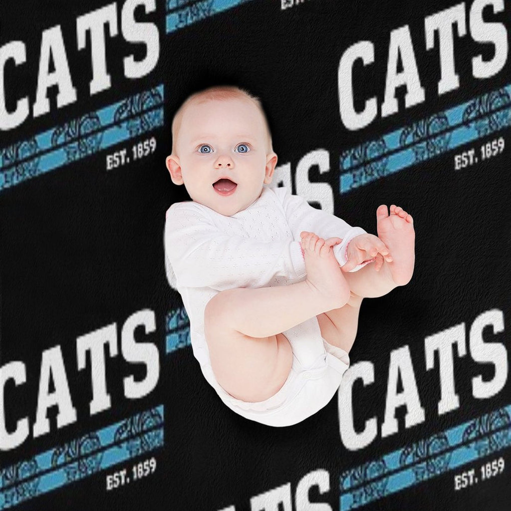 Geelong Cats 2023 Lightweight Throw Blanket