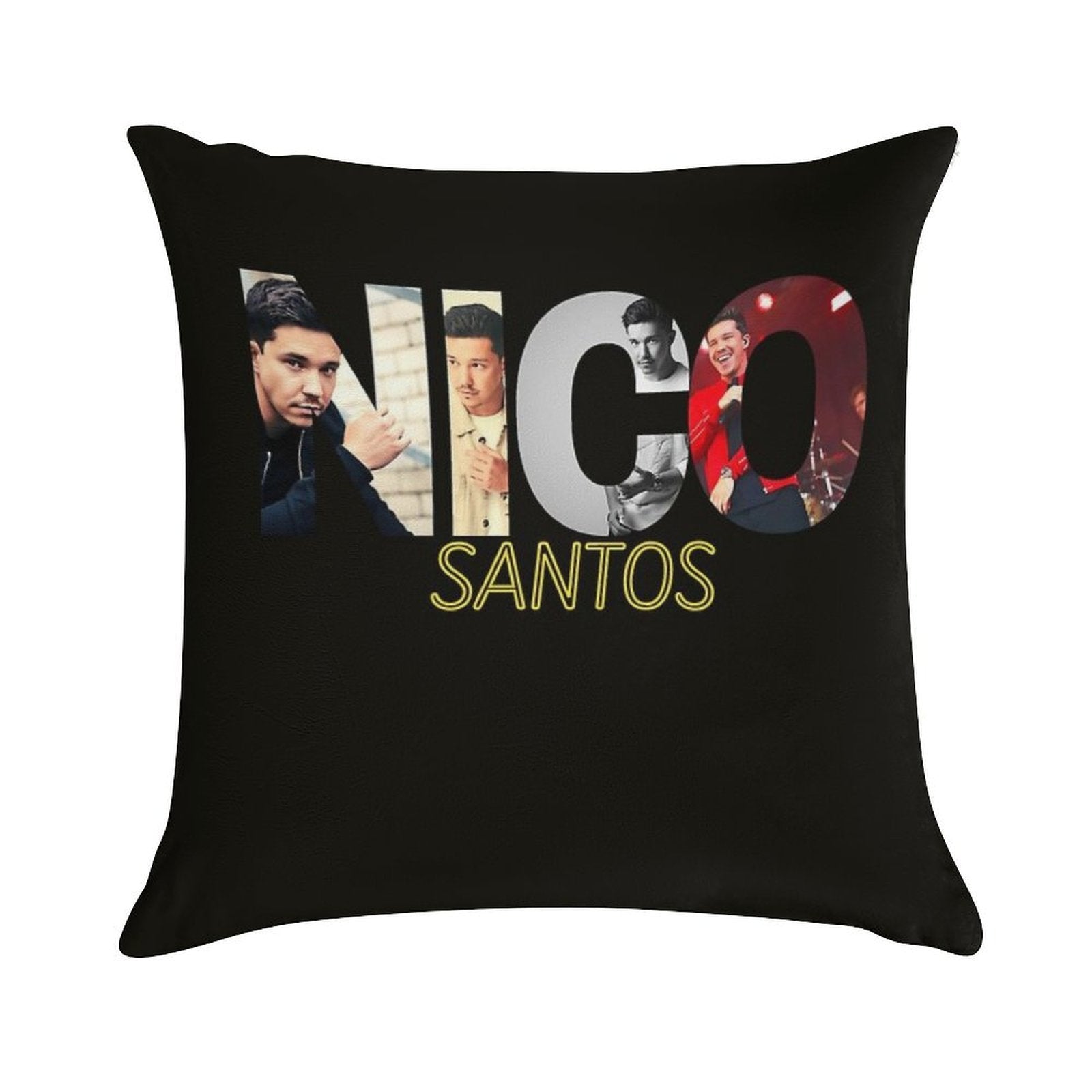 Nico Santos HD T - Shirt  Sticker Soft Luxury Feel Throw Pillow