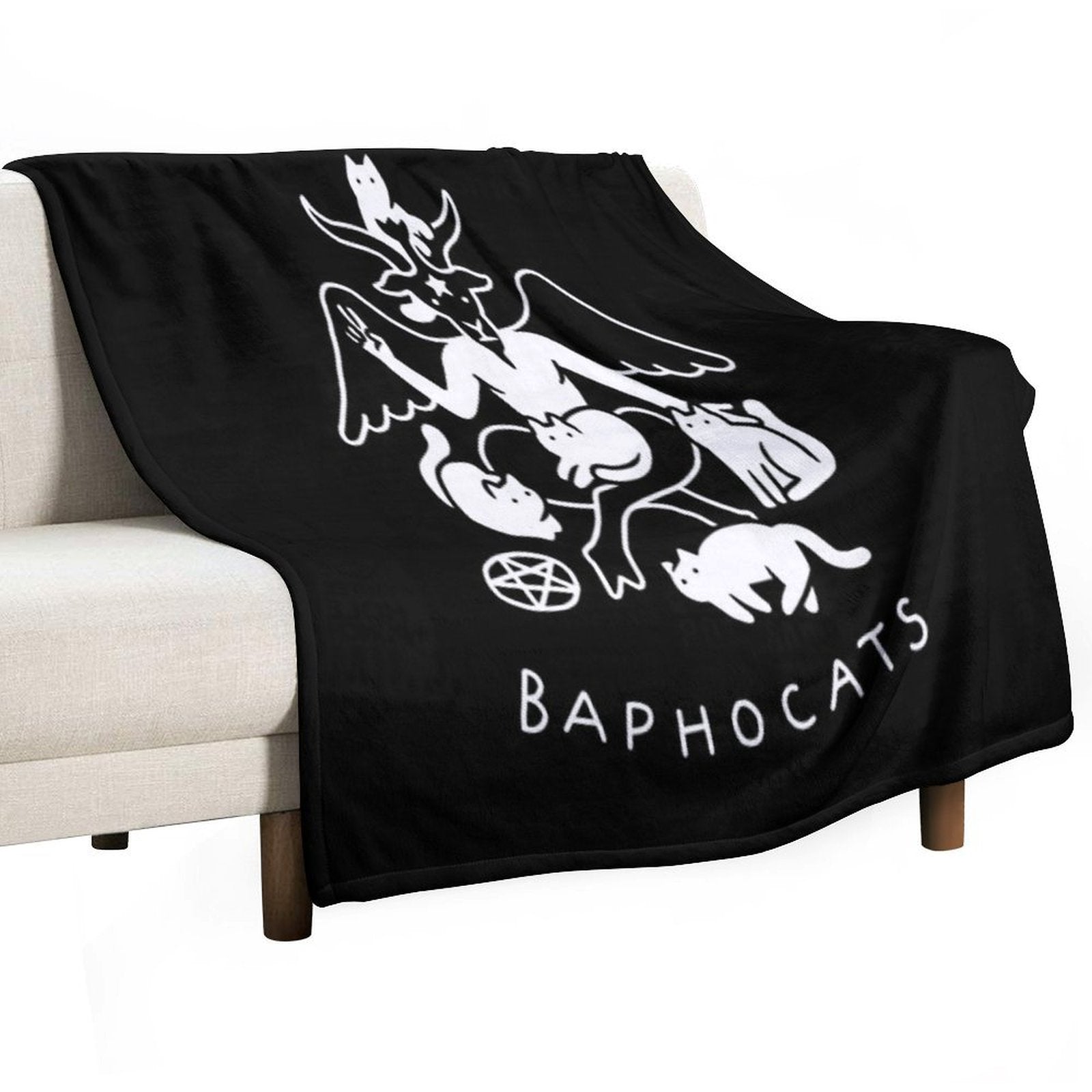Baphocats Sustainable Throw Blanket