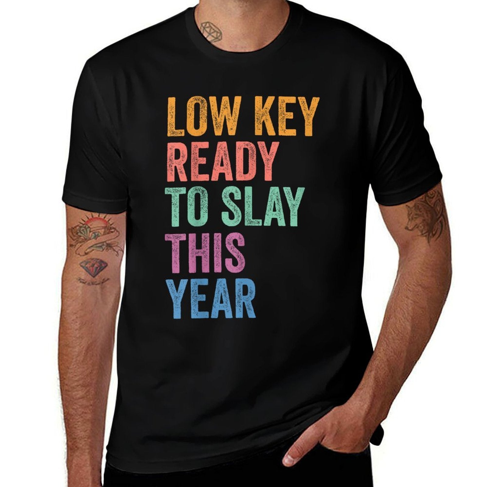 Gen Z Alpha Back To School Low Key Ready To Slay This Year  Trendy Pattern T-Shirt