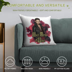 Once Upon A Time Captain Hook (Killian Jones) in Smoke Soft Anti-Pilling Throw Pillow