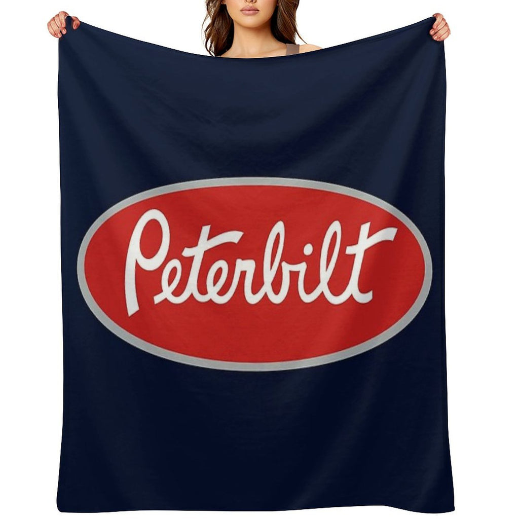 Peterbuilt Velvety-soft Throw Blanket