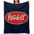 Peterbuilt Velvety-soft Throw Blanket