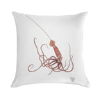 Long-Spined Giant Squid Soft Gift Ready Throw Pillow