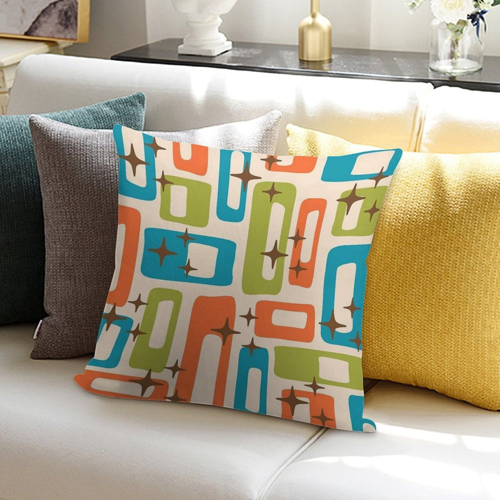 Mid Century Modern Decoration Soft Fade-Resistant Throw Pillow