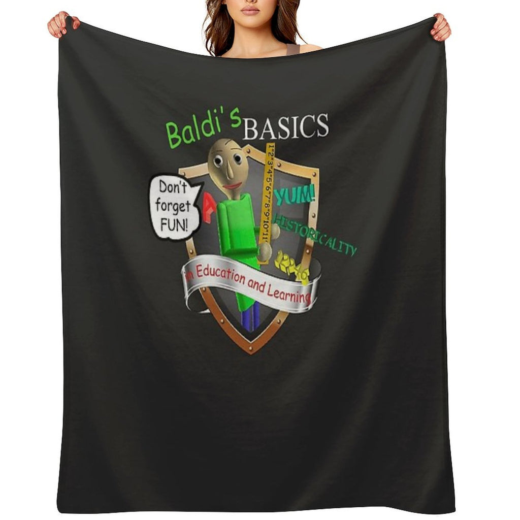 Baldis Basics Sustainable Throw Blanket