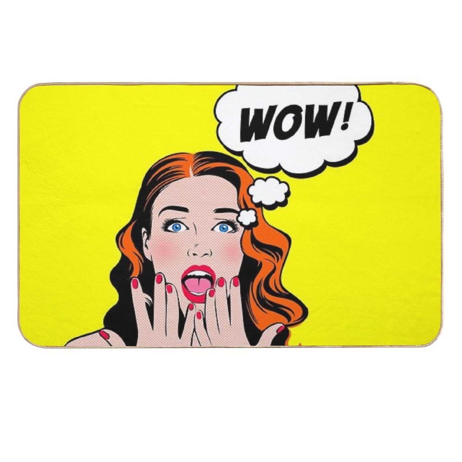 Pop Art 5  Non-Slip Bath Mat