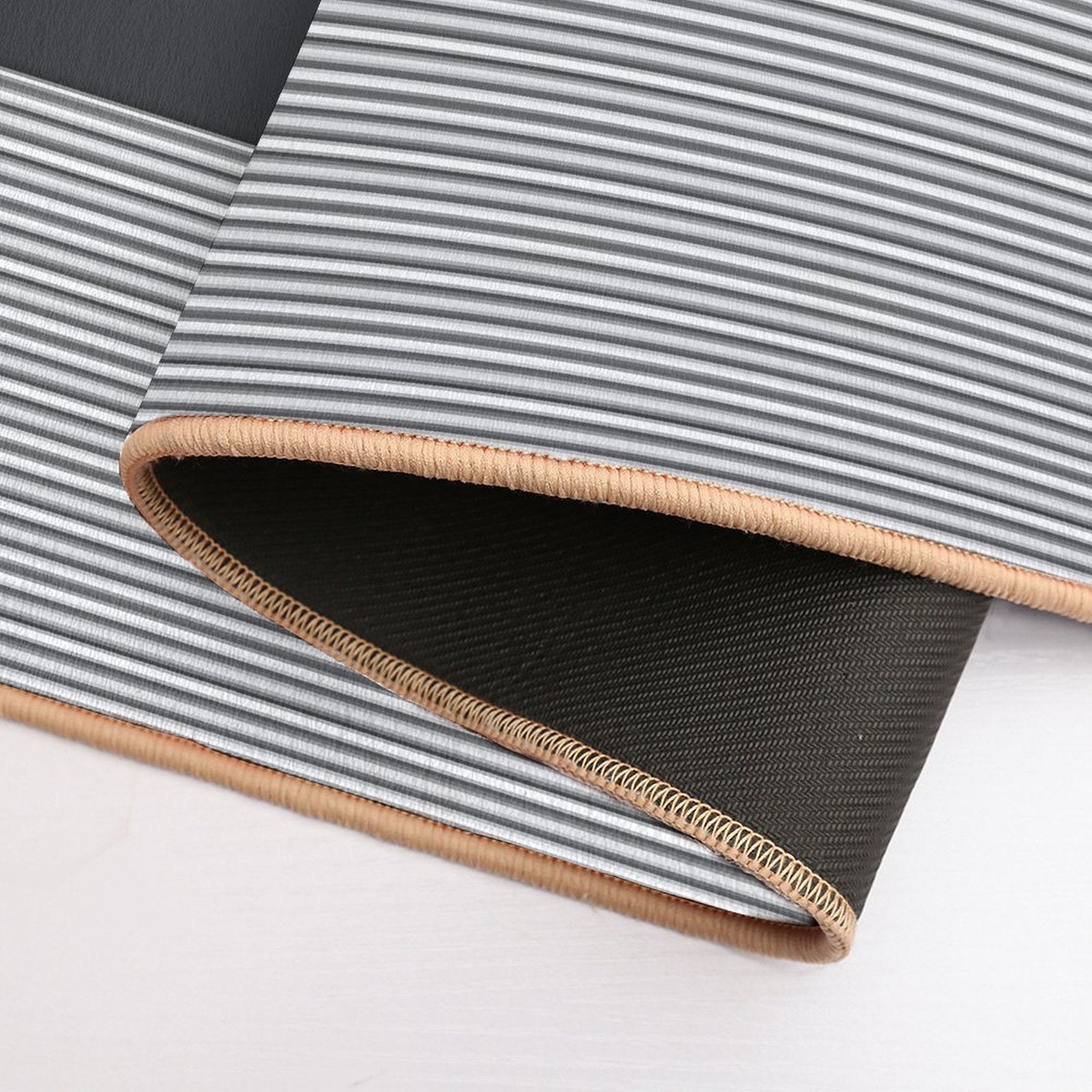 Line Art Neutral 05  Multi-Purpose Bath Mat