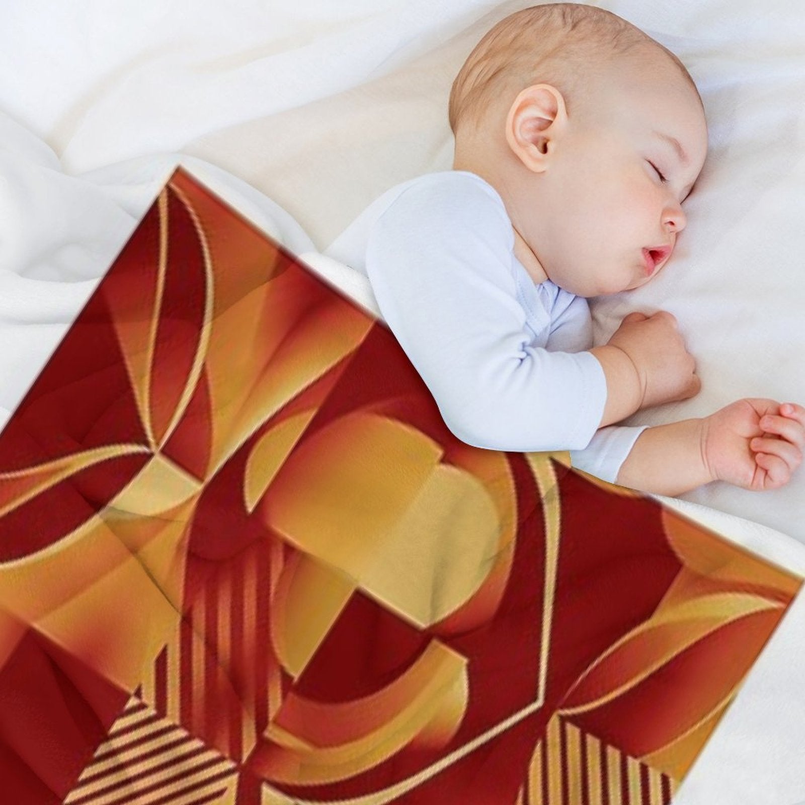 Art Deco  Retro  Vintage  Home Decor Eco-conscious Throw Blanket