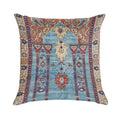 Antique Persian Silk Rug Print Soft Decorative Cover Throw Pillow