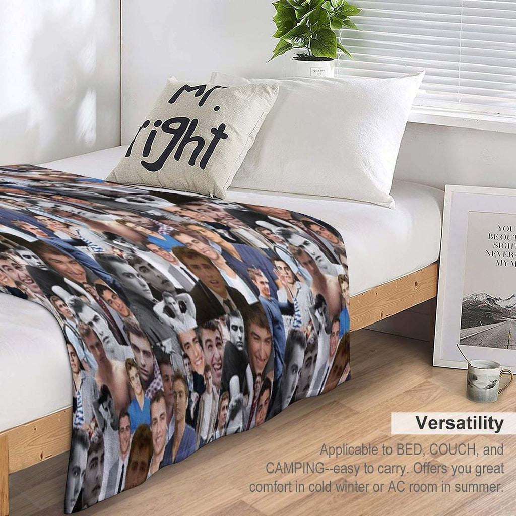 Dave Franco Collage Versatility Throw Blanket