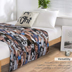 Dave Franco Collage Versatility Throw Blanket
