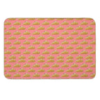 Croissant Seamless Pattern  Multi-Purpose Bath Mat