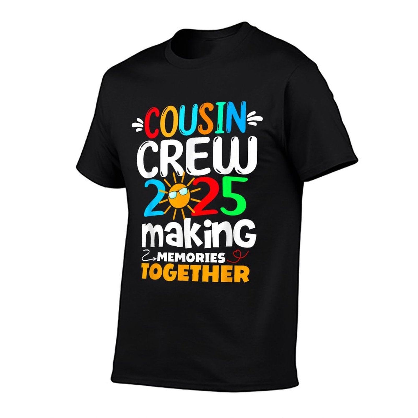 Cousin Crew 2025 Family Funny Trip Making Memories Matching  Durable T-Shirt