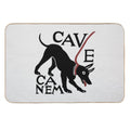 Cave Canem (Beware of Dog) - 2nd Version  Toxin-Free Bath Mat