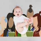 Team Avatar Friends Premium Throw Blanket