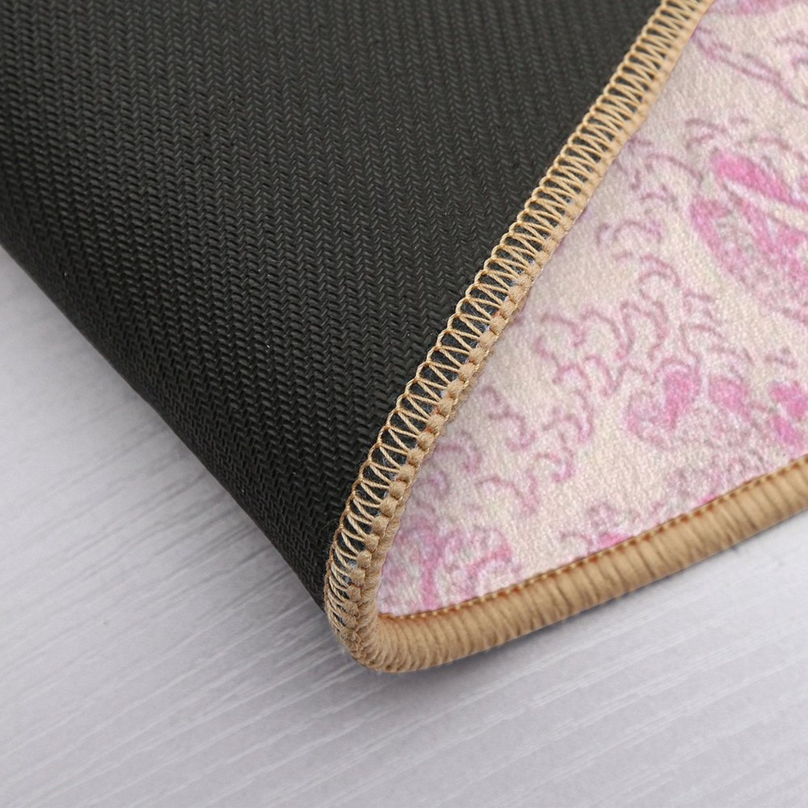 Great Wave Pink Gamer Aesthetic  Eco-Friendly Bath Mat