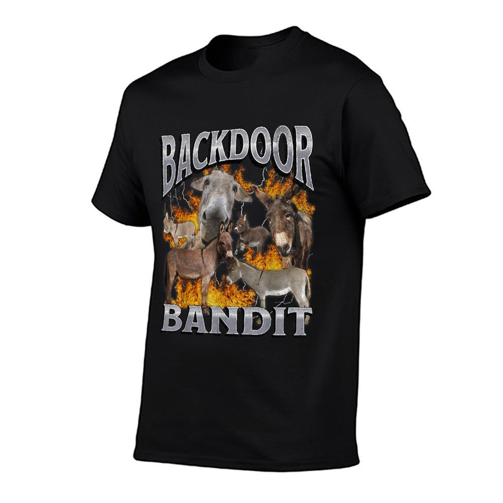 Backdoor Eats Funny Offensive Donkey Meme Bootleg  Odor-resistant T-Shirt