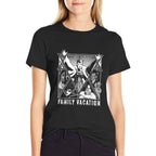 Disney Villains Graphic Print Group Family Vacation Trip  Vintage-inspired T-Shirt