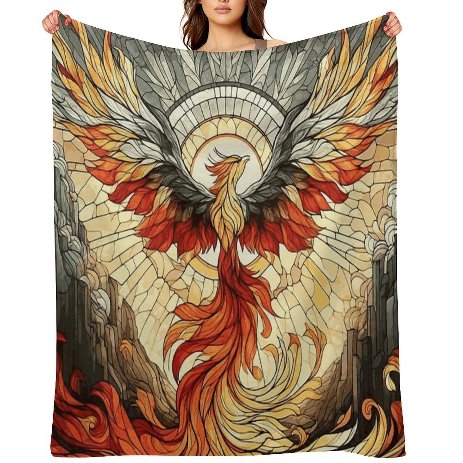From Ashes, Hope Takes Flight Versatility Throw Blanket