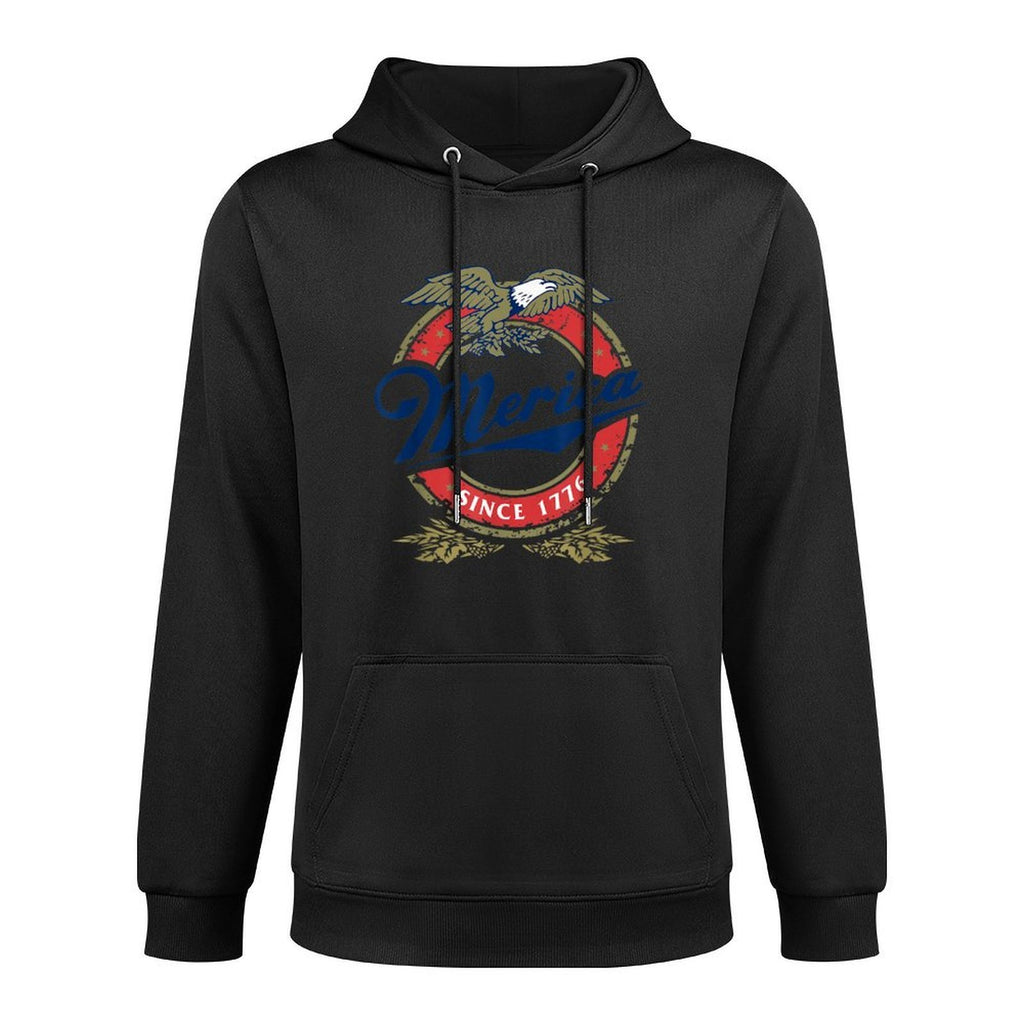 Merica Since 1776 Funny 4th of July Merica Since 1776 Versatile Streetwear Hoodie