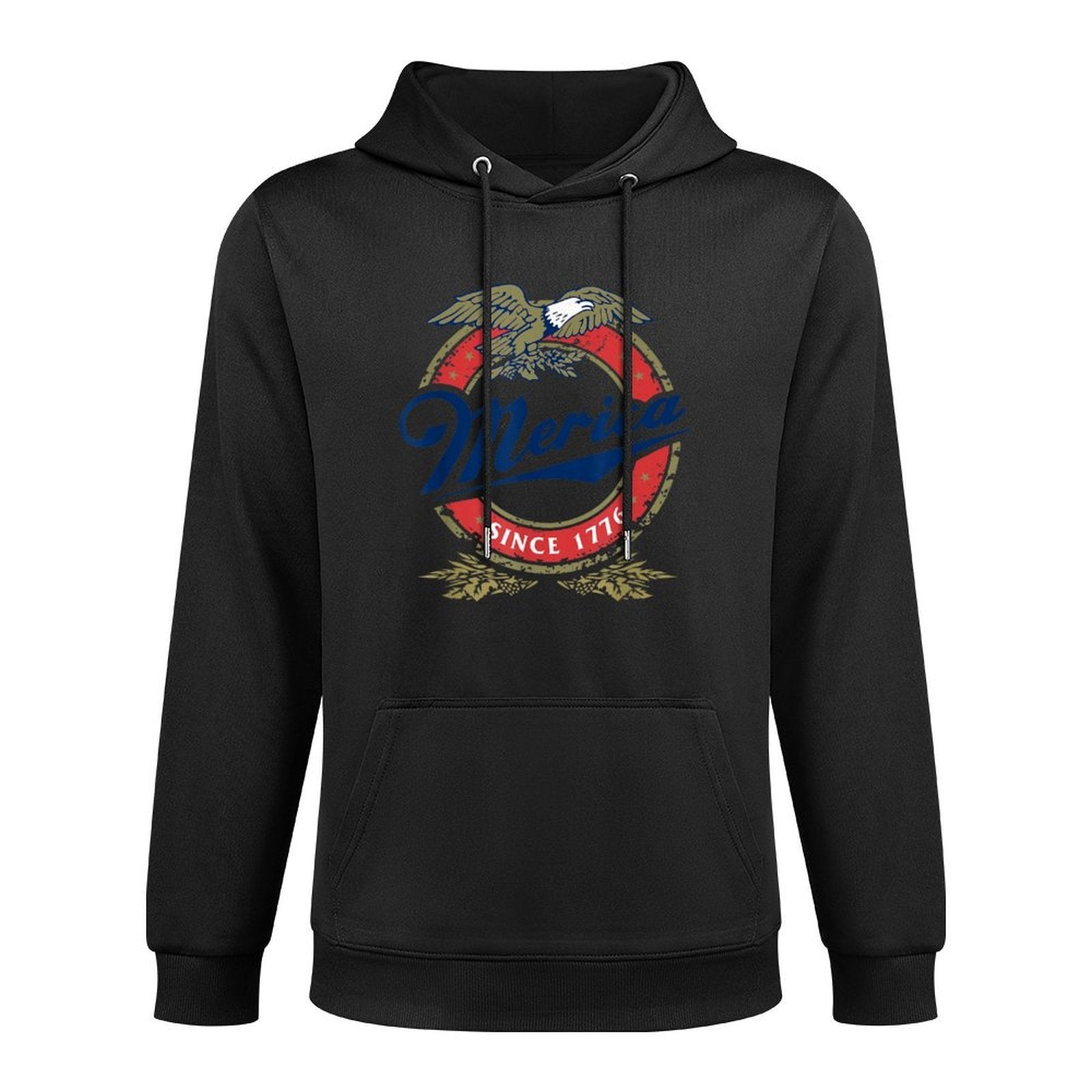 Merica Since 1776 Funny 4th of July Merica Since 1776 Versatile Streetwear Hoodie