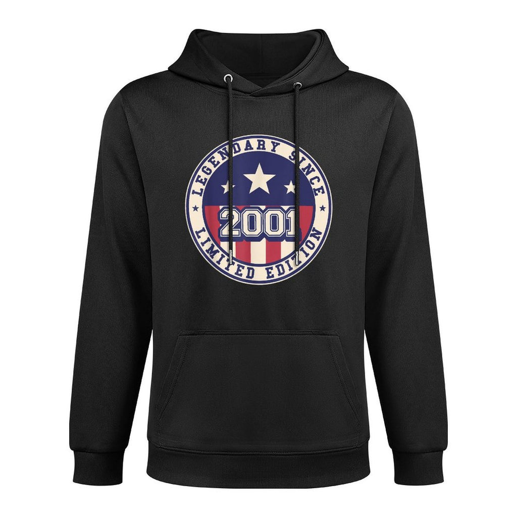 21 Years Old Legendary Since 2001 21st Birthday Versatile Streetwear Hoodie