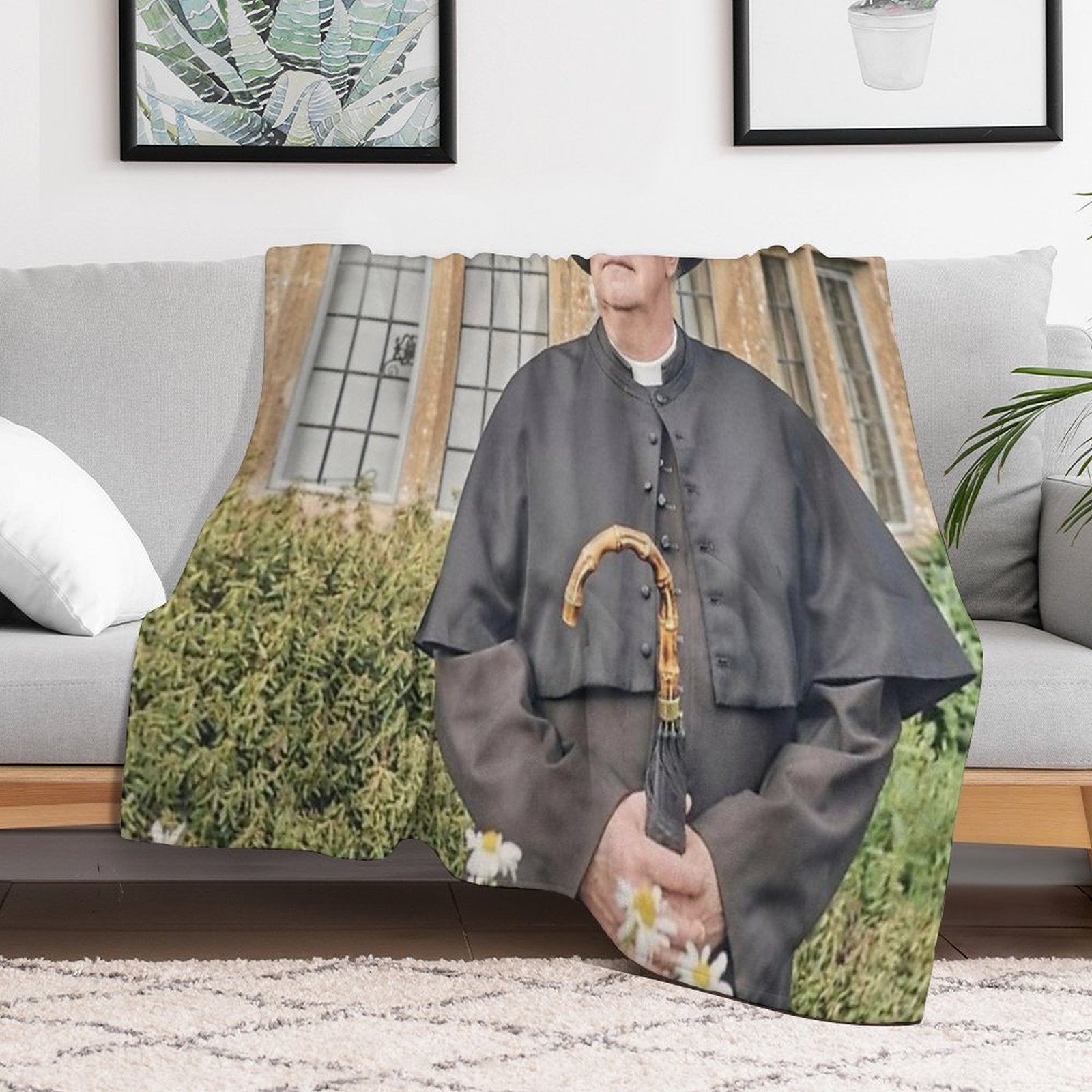 Father Brown Summer Durable Throw Blanket