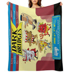 Dark Bridges 2025 Quick-dry Throw Blanket