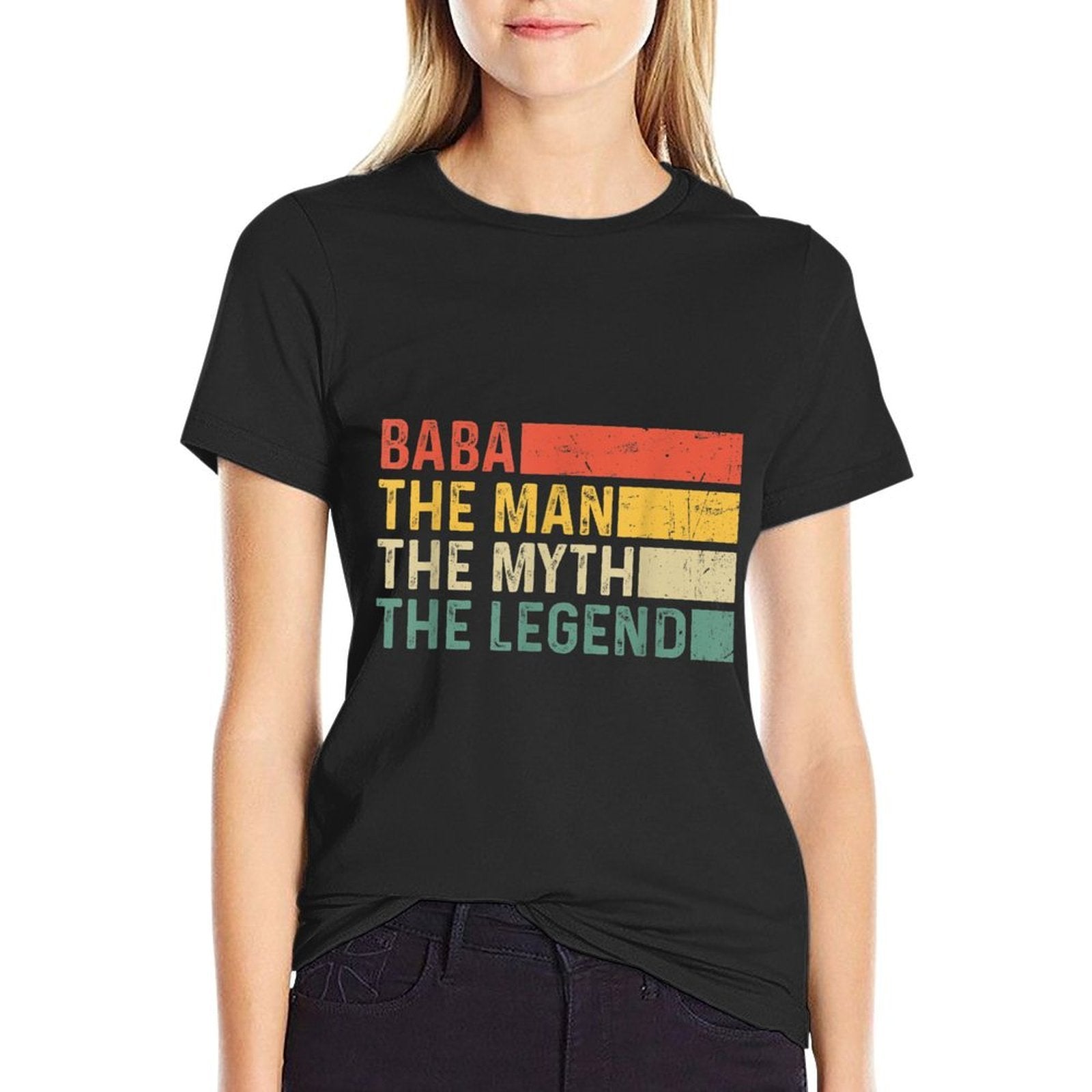 Baba The Man The Myth The Legend Vintage Gift for Baba  Classic T-Shirt