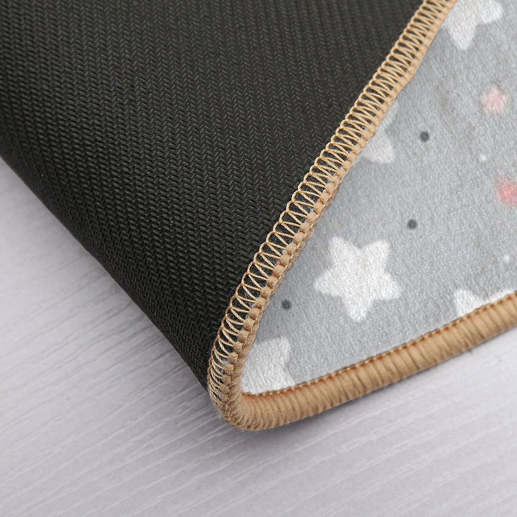 Cute White Star Pattern  Non-Slip Bath Mat