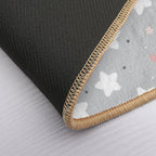 Cute White Star Pattern  Non-Slip Bath Mat