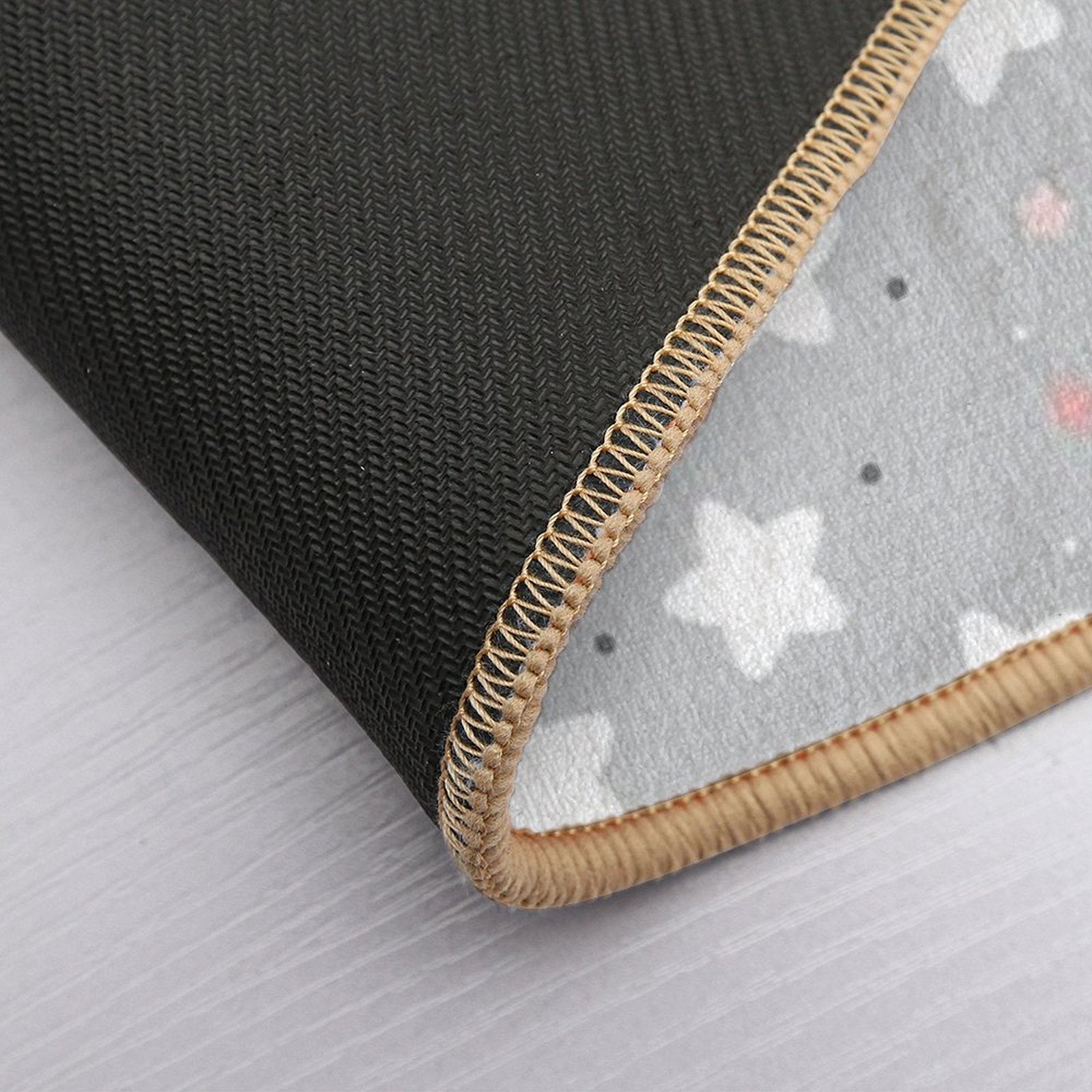 Cute White Star Pattern  Non-Slip Bath Mat