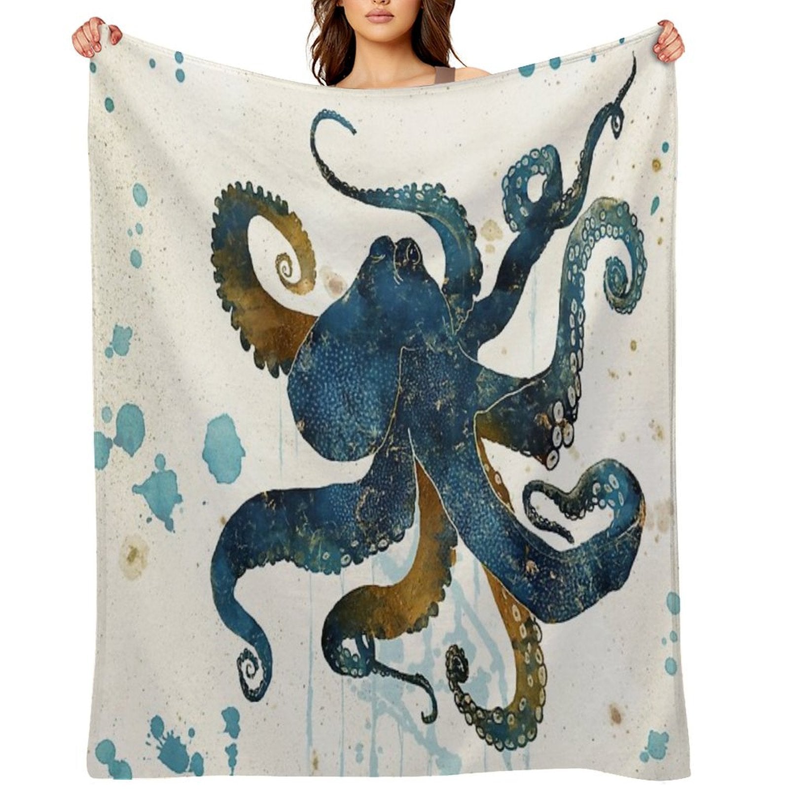 Underwater Dream III All-season Throw Blanket