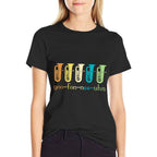 Retro Euphonium Player Euphoniumist Brass Horn Marching Band  Oversized Silhouette T-Shirt