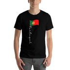 Portugal Signature Pole - Patriotic Portuguese  Easy-care T-Shirt