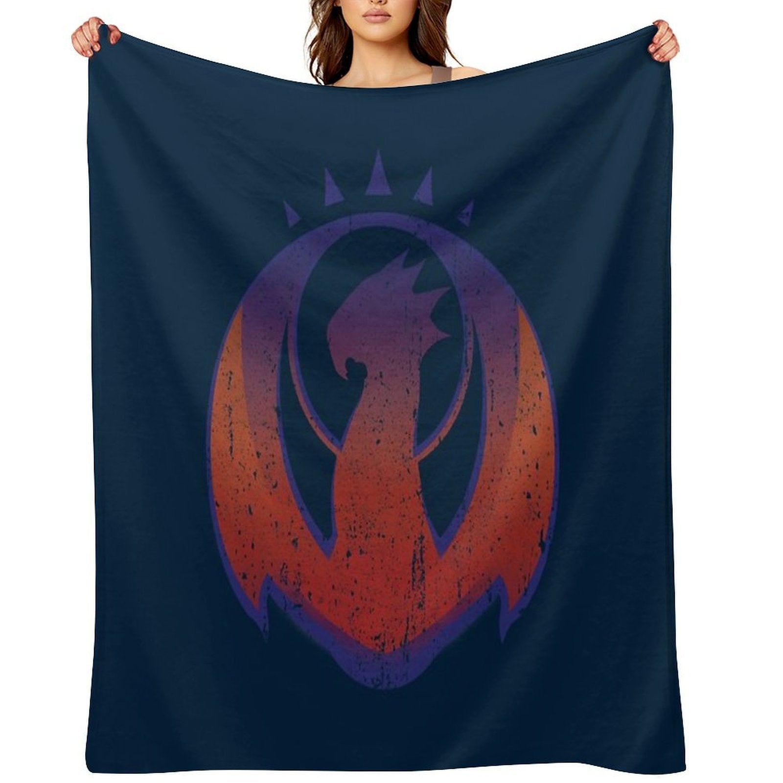 Izzet League Crest Sustainable Throw Blanket