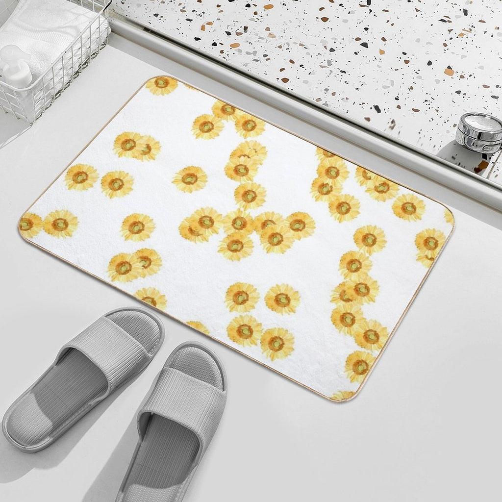 Sunflowers  Pet-Safe Bath Mat