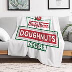 Neon Betta Krispy Kreme AFans Out Wrinkle-free Throw Blanket