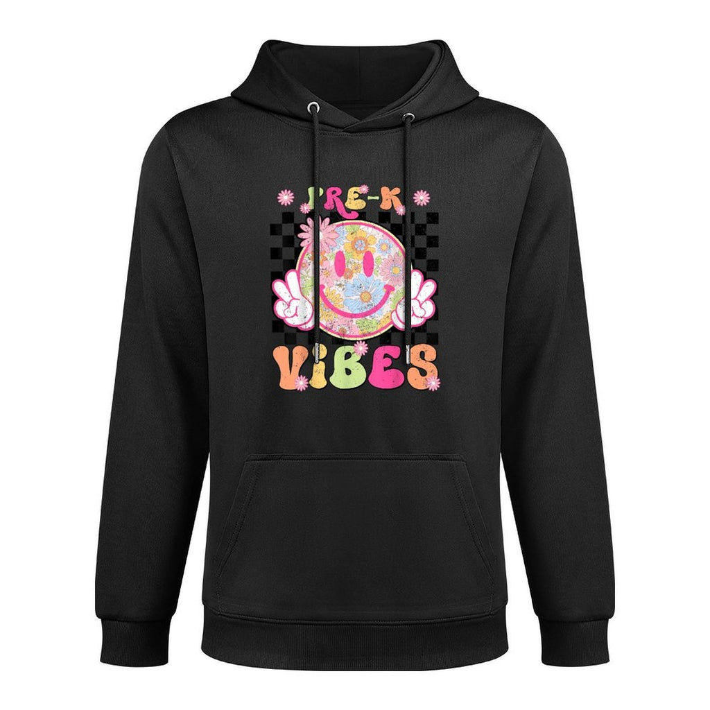 Groovy Pre-K PreK Vibes First Day Of School Teacher Girls Unisex Design Hoodie