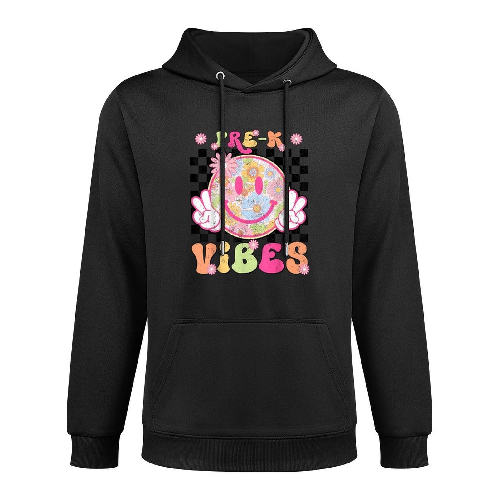 Groovy Pre-K PreK Vibes First Day Of School Teacher Girls Unisex Design Hoodie