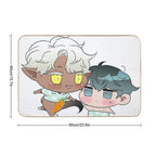 Chibi Dear Door 9  Stain-Proof Bath Mat