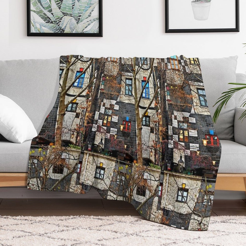 Kunst Haus Wien Compact Throw Blanket