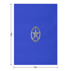 The U S Marshal Badge Easy Care Throw Blanket