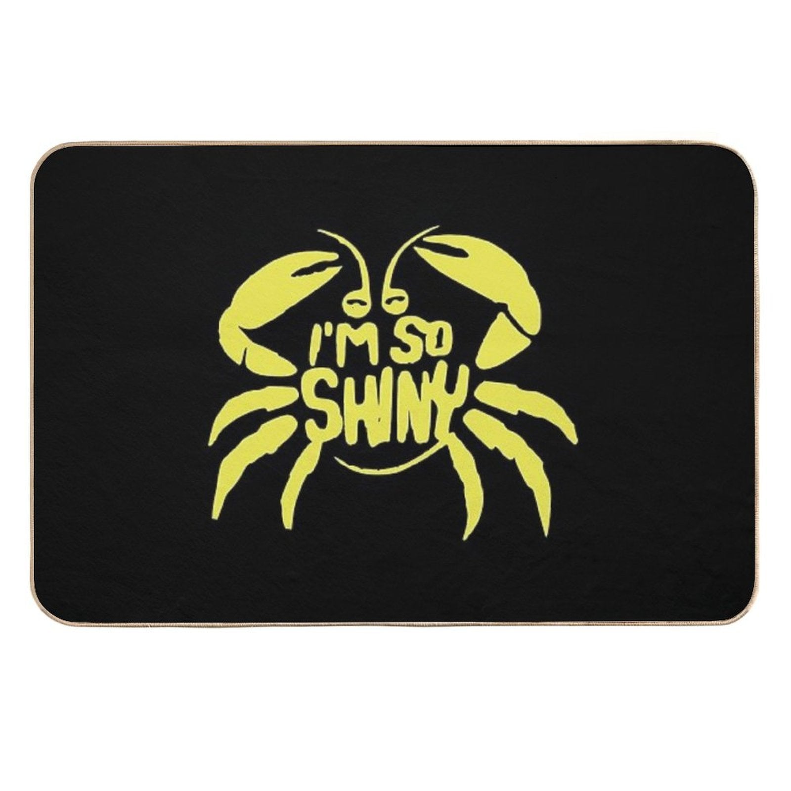 I'm So Shiny  Easy To Clean Bath Mat
